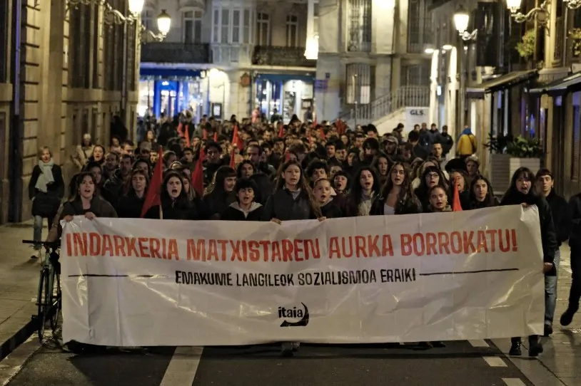 Itaiak biharko egindako mobilizazio-deialdiak, hemen